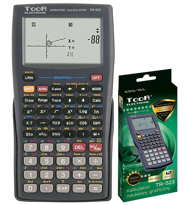 Vedecká kalkulačka Toor TR-523